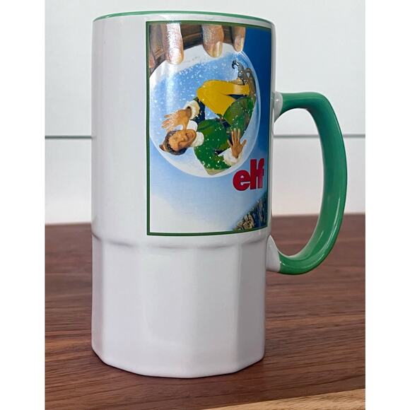 The Elf Movie 20 oz Tall Ceramic Mug Cup Will Ferrell Holiday Christmas - Picture 3 of 8